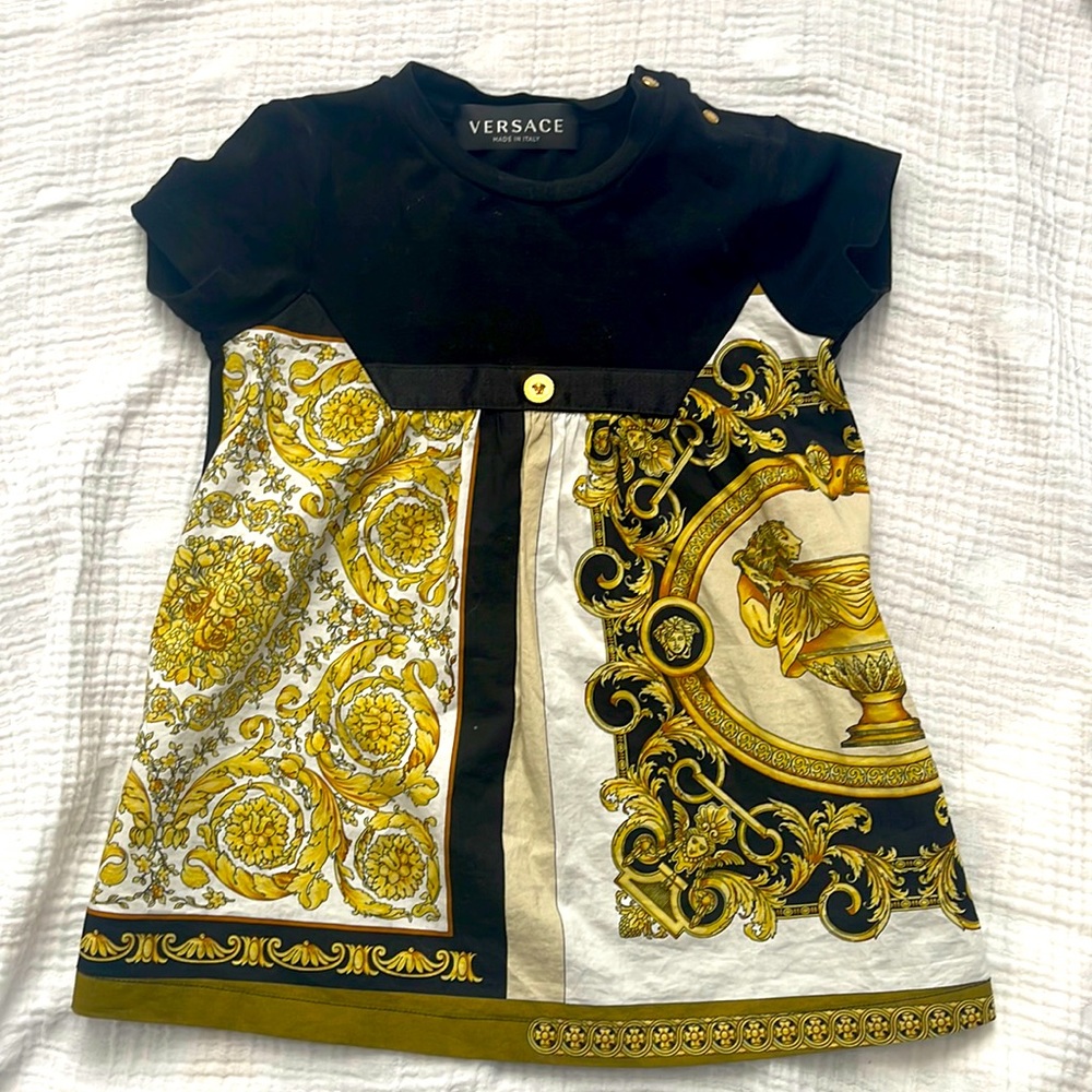 Authentic Versace dress 12-18m